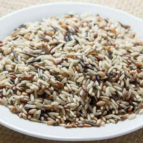 Composition au riz sauvage